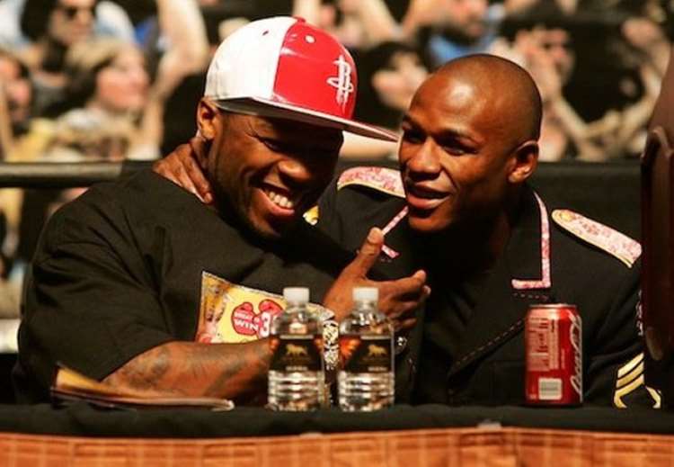 50 Cent bets $1.6m on Mayweather beating Pacquiao Thumb