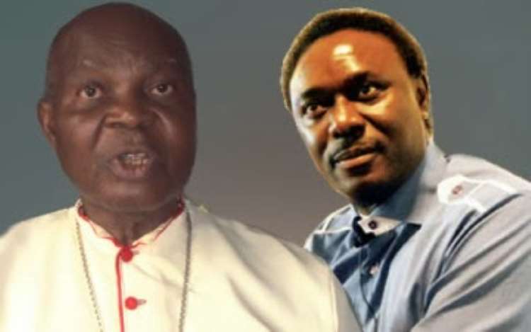 <b>Catholics Will Go To Hell: Cardinal Okogie Blasts Pastor Okotie</b>